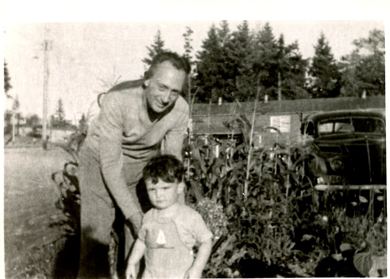 1931 or 32 Hap and Leland  approximately age 3-4