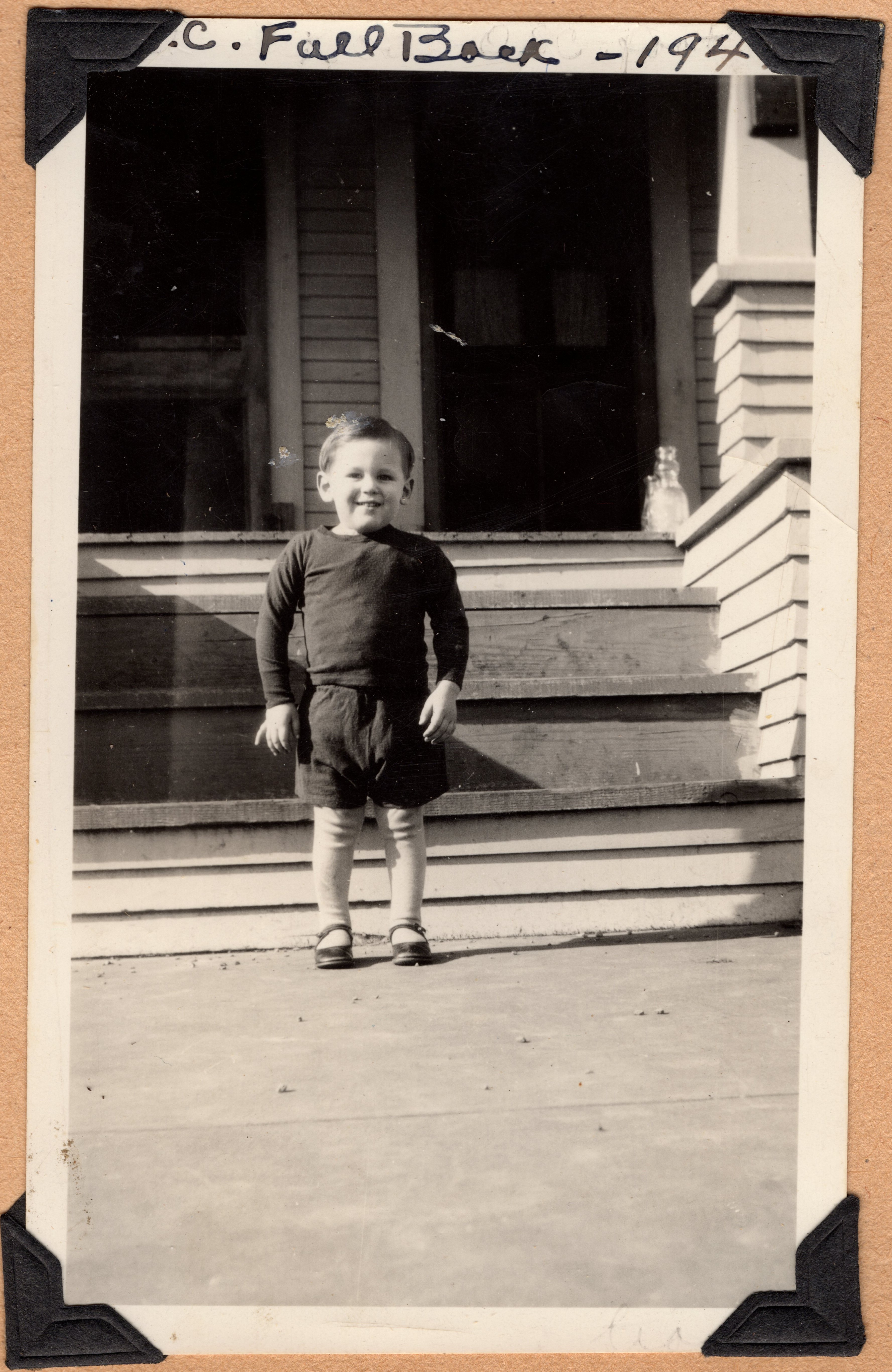 4 year old Don Ford as O.S.C. Fullback for 1948