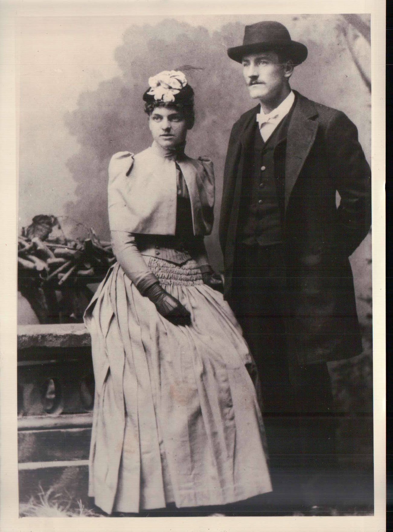 William and Louisa Tate Wedding Photo